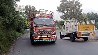 Dhimbam Ghat Road Eicher Turning Nicely