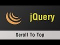 jQuery Arabic Tutorials - How To Make Scroll To Top Button