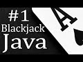 Blackjack Card Game Java Tutorial - Part One (Code Clique)