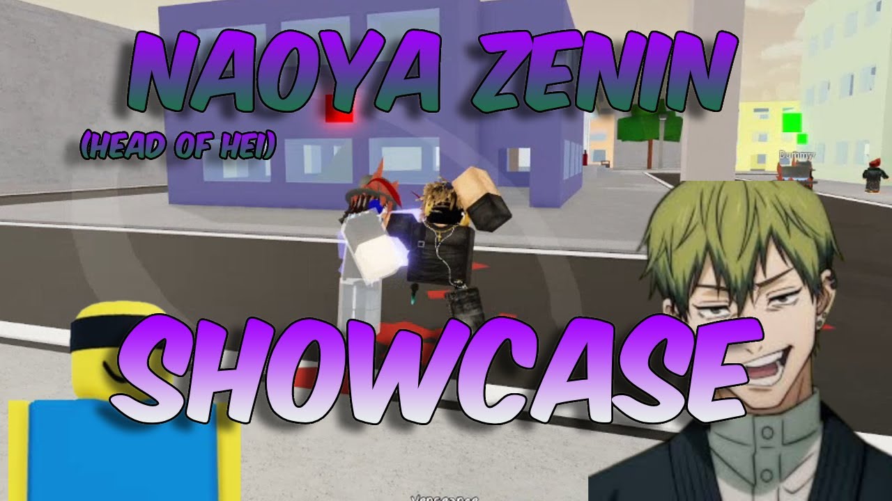 New Naoya Zenin Moveset In Jujutsu Shenanigans Youtube