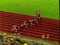 Men's 100m Final European Championships - Stuttgart 1986