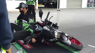 DarkcutiE ขี่แล้วเล่า:Kawasaki Riding Clinic on track\u0026Test Ride 12 March 2022