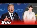 Trump today DEFENDS Kim over death of Otto Warmbier