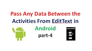 Android Application Development tuorial 4:Passing strings between Activities