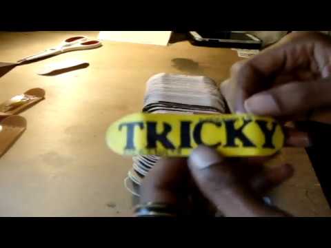 How To Make A Paper Fingerboard Youtube