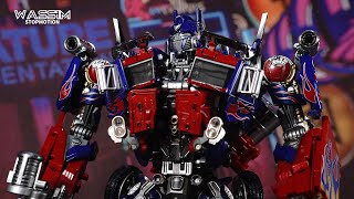 【StopMotion】The best Optimus Prime !WeiJiang BlackApple MPM04 Optimus Prime.最好的擎天柱，威将黑苹果MPM04定格动画展示