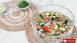 Healthy Chickpea Salad|| Salad for weight loss || High Protein diet || Party snack