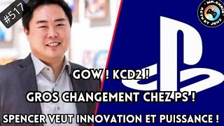 💥Gros changement PS ! Kratos en voyage ! KCD2 pas cher ! Spencer veut innovation et puissance !💥