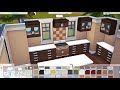 rustic family home the sims 4 speed build