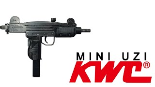 KWC Gas Blowback Mini Uzi Shooting demo and Review