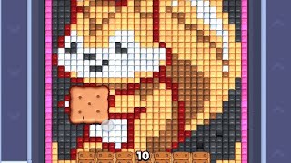 Pixel Flow Level 585. Walkthrough Gameplay