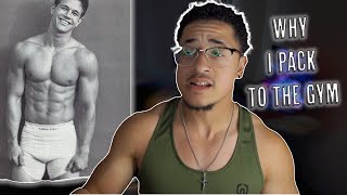 WEARING A PACKER TO THE GYM | FTM