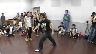 じゅんぺーとしんぺー vs ファンクレイブ BEST16 FREESTYLE SIDE / RUN UP! × ばとる☆マギカ vol.2