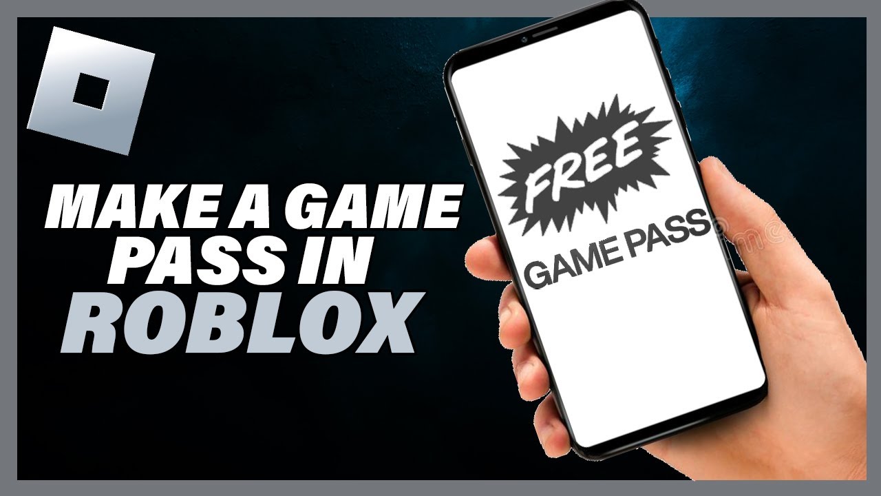 How To Make A Working Gamepass In Roblox | Create A Gamepass On Roblox ...