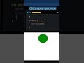 CSS shapes- PAC man #css3 #webdev #shorts #js