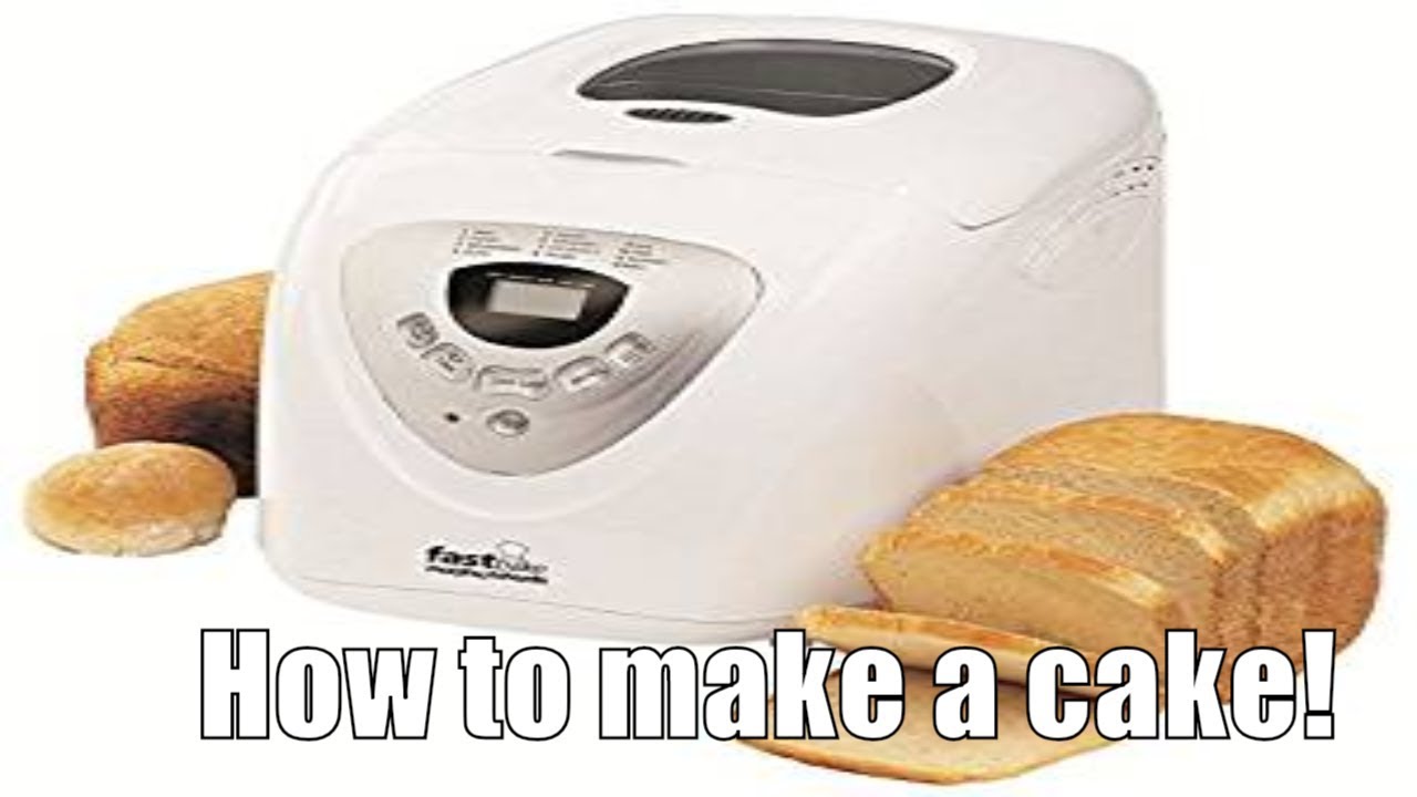 Using The Morphy Richards Fastbake Breadmaker To Make A Cake PART 1 ...