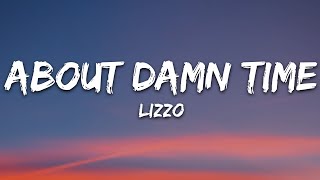 Lizzo - About Damn Time (Lyrics)