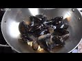 mussels spaghetti very easy but delicious