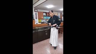 대한검도회  본용 대소도 및 거합용 Iaido katana wakizashi