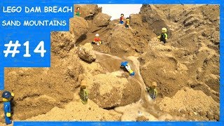 LEGO DAM BREACH ASMR #14 - SAND MOUNTAINS