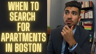 Rent in Boston | When to Start Looking for Apartments in Boston | Renting and Moving to Boston