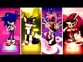 Sonic EXE VS Tails EXE VS Amy EXE VS Knuckles EXE | Tiles Hop