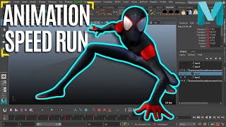 Creating a Dynamic Spiderman Animation: Maya Tutorial