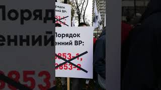 РРО для ФОПов это ГОЛОДОМОР!!! #SaveФОП акция в Киеве.