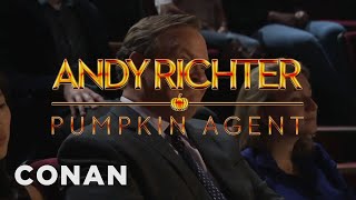 Andy Richter Is The Hottest Pumpkin Agent In Town | CONAN on TBS