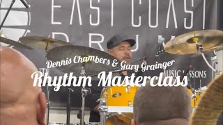 Dennis Chambers Playing In the Pocket with Funky Bass Player Gary Grainger