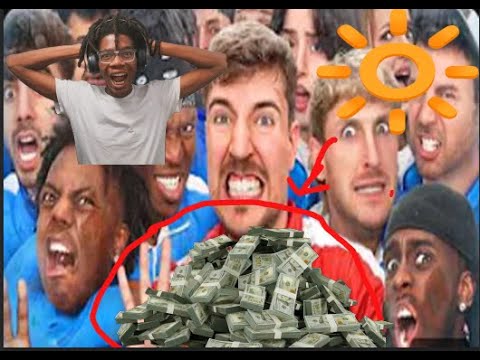 рџ Mr Beast 50 Youtubers Fight For 1 000 000 Dollars Reaction Youtube