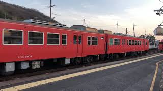 桃太郎線　吉備津駅　列車交換　1730D  731D