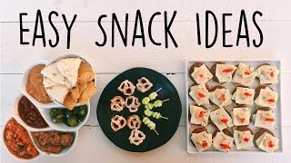 Easy Snack Ideas [Vegan, Healthy, Quick]