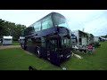 self built mega mobile home double decker coach with xxl lounge and kitchen. frank from cologne.