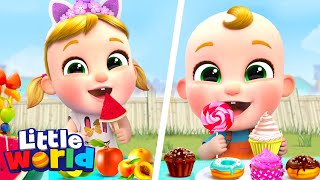 No More Snacks! | Kids Songs \u0026 Nursery Rhymes by Little World