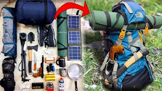 How To Pack Winter Camping Survival Gear | EP 2 | Camping Gear | Camping light