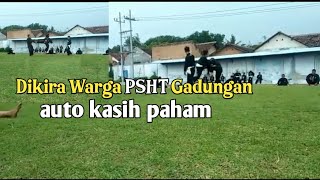 di kira warga psht gadungan langsung di kasih paham @sashter22