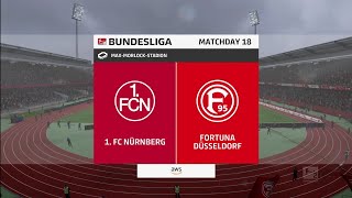 FIFA 23 | FC Nürnberg vs Fortuna Düsseldorf - Max-Morlock-Stadion | Gameplay