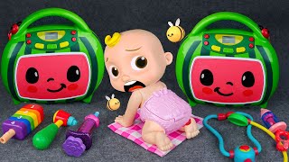 14 Minutes Satisfying with Unboxing COCOMELON Doctor Toys, Cocomelon Ambulance Set | Tana Toys ASMR