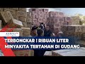 Terbongkar ! Ribuan Liter Minyakita Tertahan Di Gudang