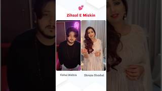 Zihaal E Miskin Song | Vishal Mishra vs Shreya Ghoshal | Javed - Mohsin #Shorts