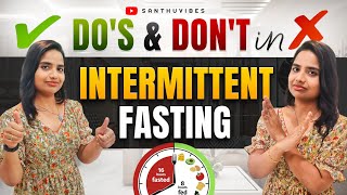 Do's \u0026 Don't in Intermittent Fasting | Intermittent Fasting Tips and Benefits #health #vlog #yoga