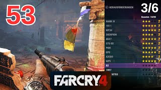 Far Cry 4 - Alle 39 Waffen-Herausforderungen Teil 3/6 (Part 53) 4K | Road to 100% | PC (GERMAN)