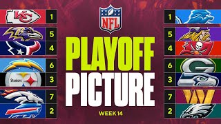 NFL Playoff Picture: Bucs move ATOP NFC South, Chiefs clinch 9th straight AFC West Title & MORE