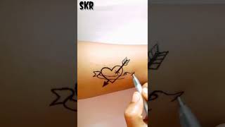 Beautiful Heart tattoo design 💘💘