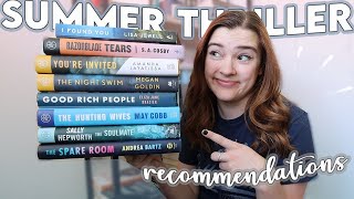 Summer Thriller Book Recommendations ☀️👙🌻