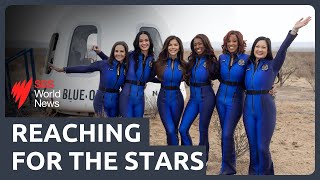 Blue Origin's star-studded launch to the edge of space