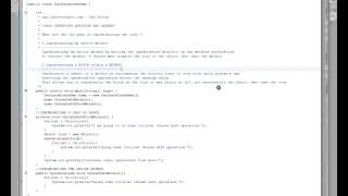 Java Interview Question And Answer What are the two ways of synchronizing the code entire method and