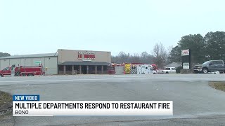 Multiple departments respond to restaurant fire