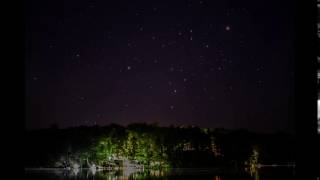 Lake Tomahawk, Minocqua Night Sky Timelapse May 29, 2016 #wisconsin